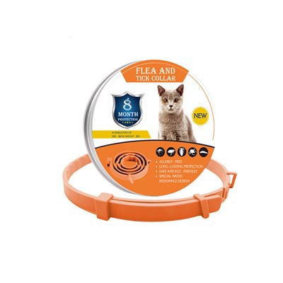 Kattehalsbånd for loppe- og flåttbehandling